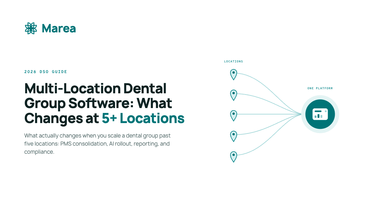 Multi-Location Dental Group Software: What Changes at 5+ Locations (2026 DSO Guide)